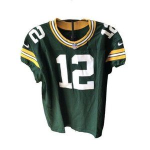 NWT Nike Green Bay Packers Aaron Rodgers Sz 60 On Field Jersey $325 Sewn